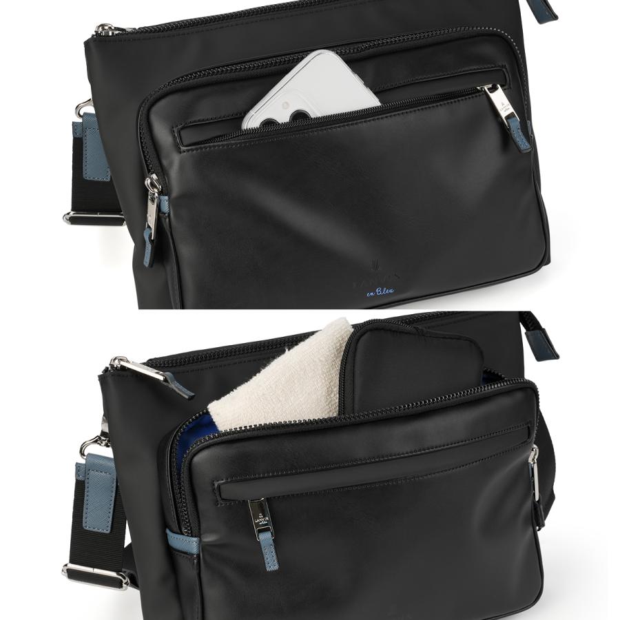 最大51% 8/30限定 ランバンオンブルー ドレッセ ショルダーバッグ B5 合皮 耐水 LANVIN en Bleu DRESSE 515112 | LANVIN en Bleu | 09