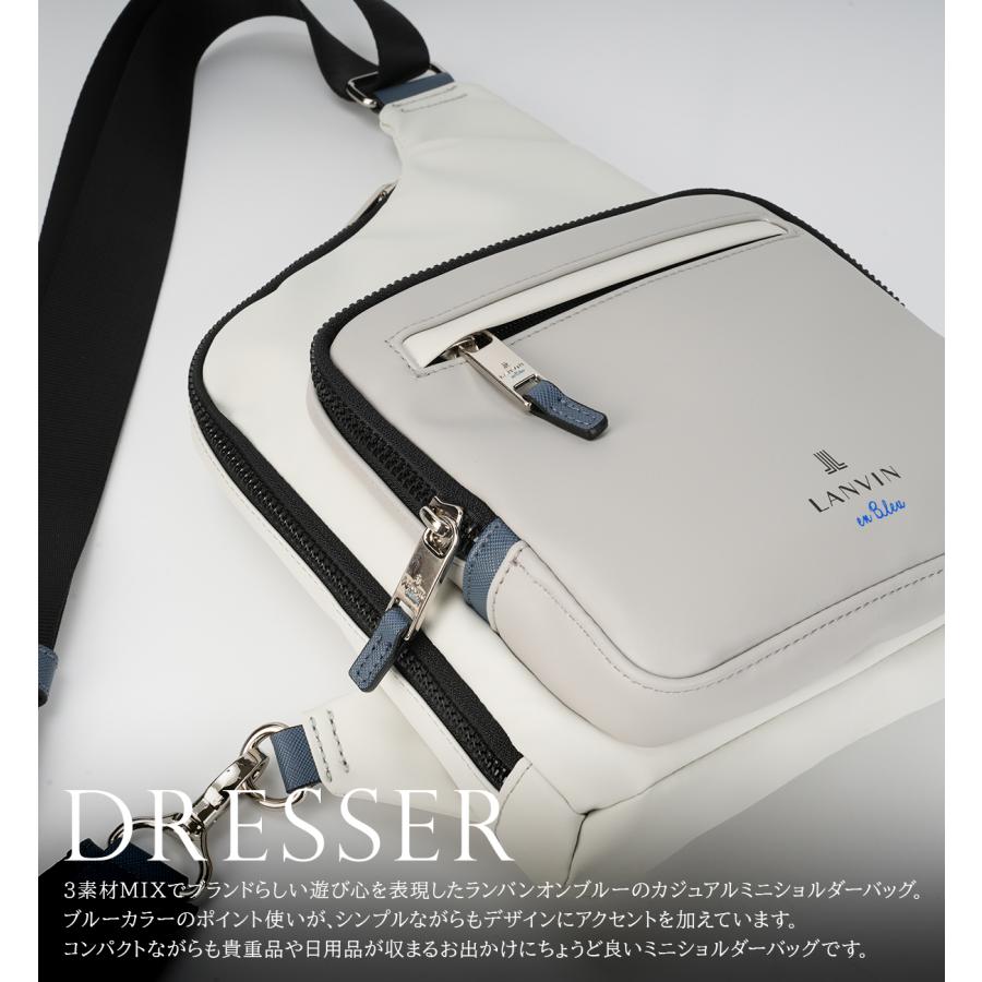 最大50% 10/4限定 ランバンオンブルー ドレッセ ワンショルダーバッグ 合皮 耐水 LANVIN en Bleu DRESSE 515911 | LANVIN en Bleu | 03
