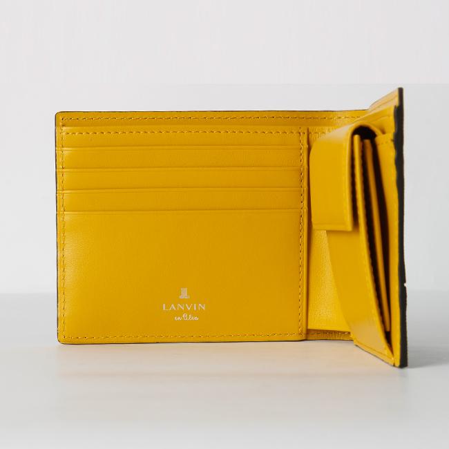 最大53% 3/1まで ランバンオンブルー ランバン 財布 二つ折り財布 本革 メンズ ロージュ LANVIN en Bleu 516604 | LANVIN en Bleu | 10