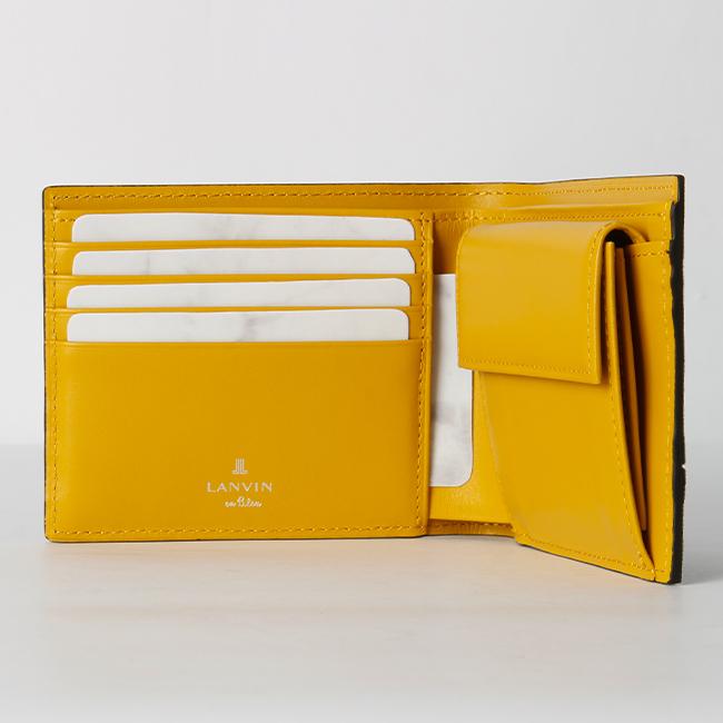 最大53% 3/22まで ランバンオンブルー ランバン 財布 二つ折り財布 本革 メンズ ロージュ LANVIN en Bleu 516604 | LANVIN en Bleu | 11