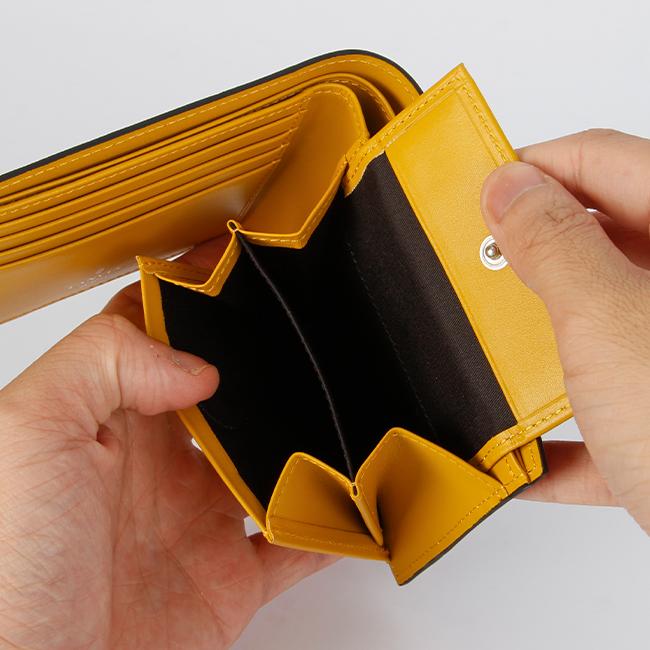 ランバンオンブルー ランバン 財布 二つ折り財布 本革 メンズ ロージュ LANVIN en Bleu 516604 | LANVIN en Bleu | 13