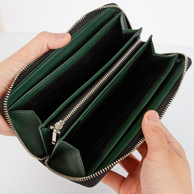 ランバンオンブルー ランバン 財布 長財布 本革 大容量 メンズ ロージュ LANVIN en Bleu 516606 | LANVIN en Bleu | 10