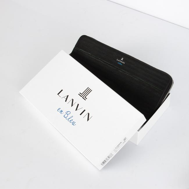 最大50% 9/17限定 ランバンオンブルー ランバン 財布 長財布 本革 大容量 メンズ ロージュ LANVIN en Bleu 516606 | LANVIN en Bleu | 15