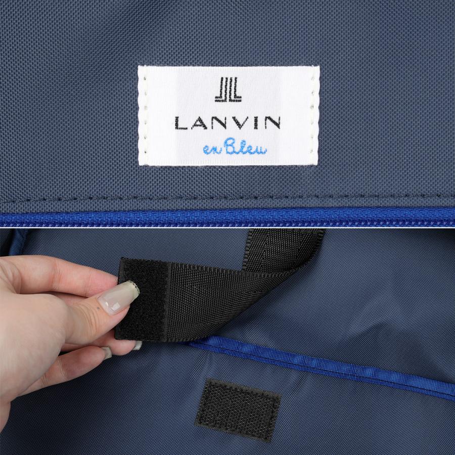 ランバンオンブルー リッパー ビジネスリュック バックパック メンズ レディース A4 B4 PC 多機能 大容量 撥水 LANVIN en Bleu RIPPER 517713 | LANVIN en Bleu | 19