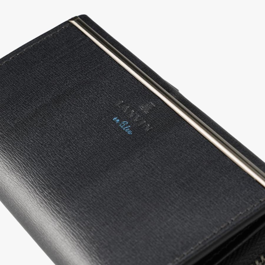 ランバンオンブルー レノア キーケース メンズ レザーキーケース コインケース付き キーホルダー 本革 牛革 LANVIN en Bleu LENOIR 518611 | LANVIN en Bleu | 09