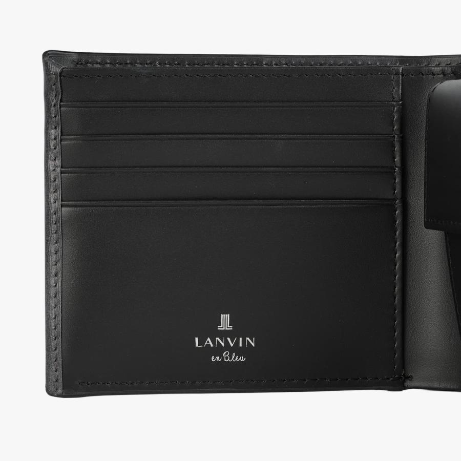 ランバンオンブルー レノア 二つ折り財布 メンズ ブランド レザー 本革 牛革 LANVIN en Bleu LENOIR 518612 | LANVIN en Bleu | 11