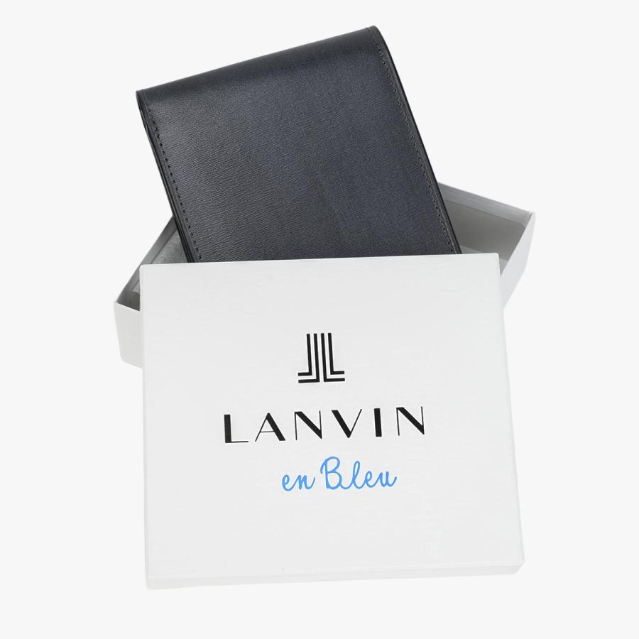 ランバンオンブルー レノア 二つ折り財布 メンズ ブランド レザー 本革 牛革 LANVIN en Bleu LENOIR 518612 | LANVIN en Bleu | 17