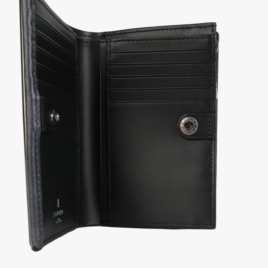 ランバンオンブルー レノア ミドル財布 二つ折り財布 ミドルウォレット メンズ ブランド レザー 本革 牛革 LANVIN en Bleu LENOIR 518613 | LANVIN en Bleu | 14