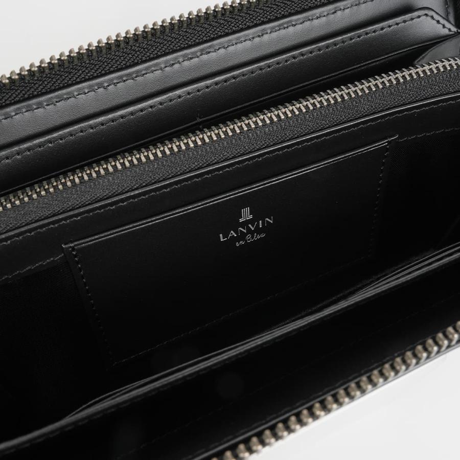 ランバンオンブルー レノア 長財布 メンズ ブランド ラウンドファスナー レザー 本革 牛革 LANVIN en Bleu LENOIR 518615 | LANVIN en Bleu | 14