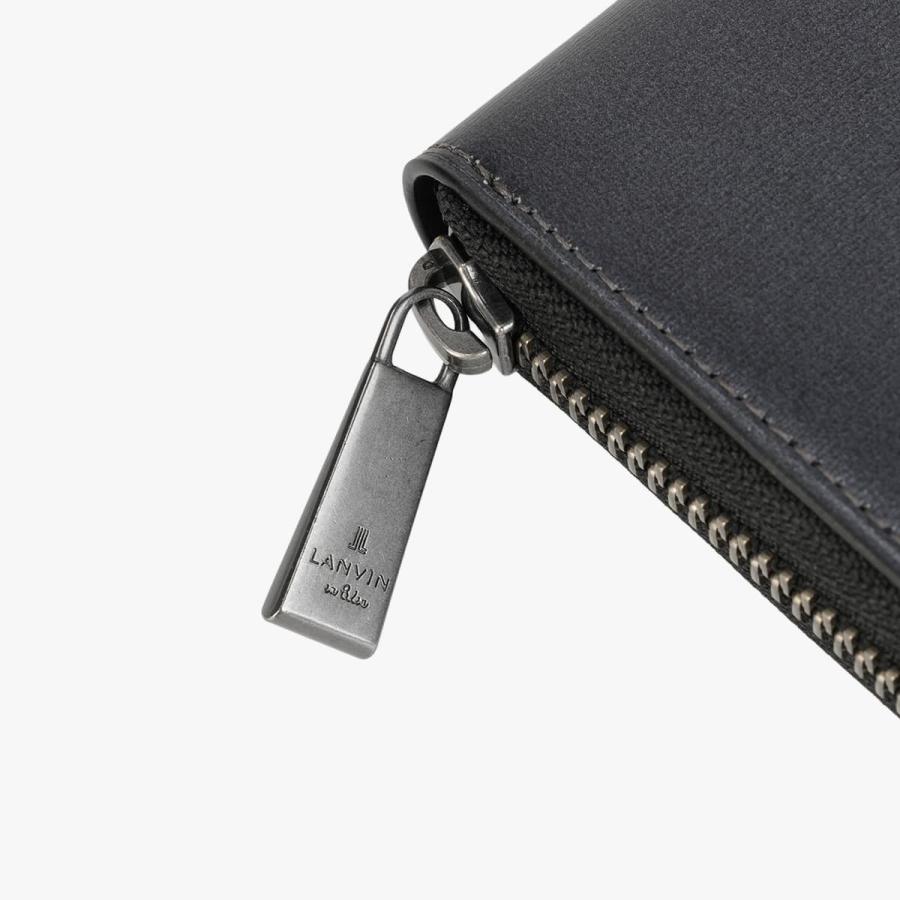 ランバンオンブルー レノア 長財布 メンズ ブランド ラウンドファスナー レザー 本革 牛革 LANVIN en Bleu LENOIR 518615 | LANVIN en Bleu | 10