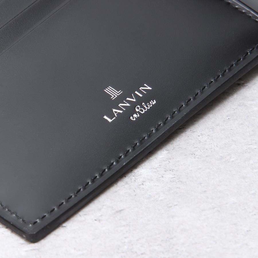 最大50% 9/29限定 ランバンオンブルー バトラー 二つ折り財布 メンズ レディース ブランド レザー 本革 LANVIN en Bleu Butler 519614 | LANVIN en Bleu | 14