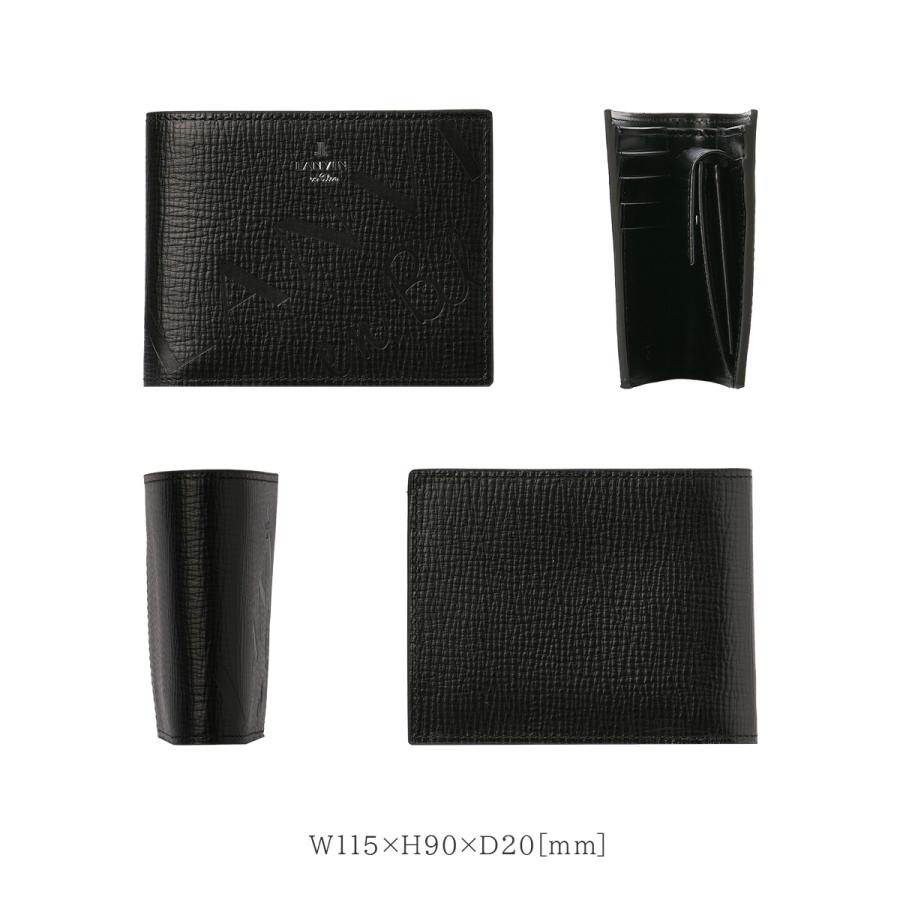 最大50% 9/29限定 ランバンオンブルー バトラー 二つ折り財布 メンズ レディース ブランド レザー 本革 LANVIN en Bleu Butler 519614 | LANVIN en Bleu | 04