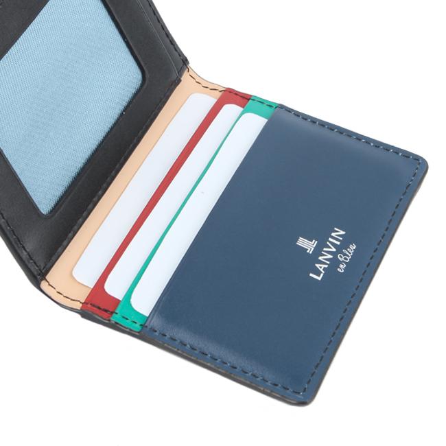 最大44% 3/1まで ランバンオンブルー ランバン パスケース 定期入れ ICカードケース メンズ ブランド レザー 本革 スタンパ LANVIN en Bleu 522607 | LANVIN en Bleu | 11