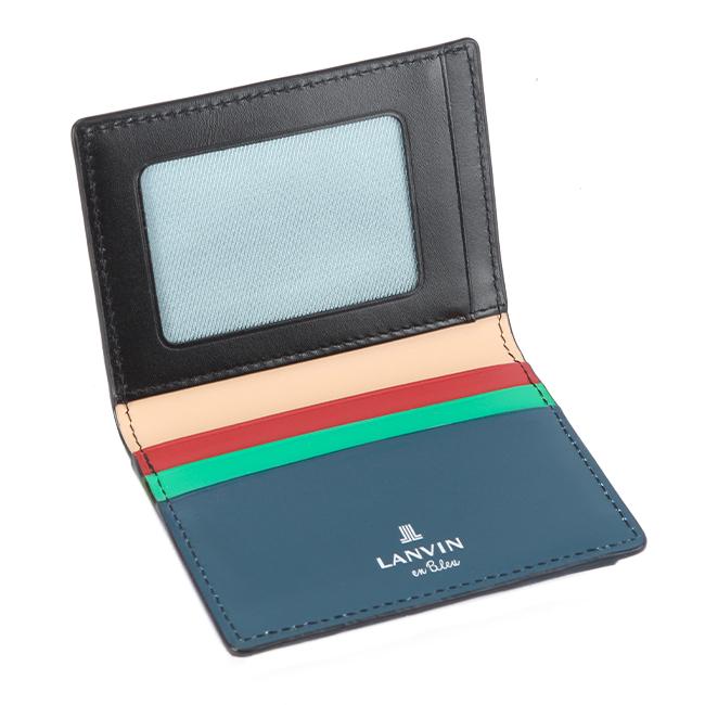 最大44% 3/1まで ランバンオンブルー ランバン パスケース 定期入れ ICカードケース メンズ ブランド レザー 本革 スタンパ LANVIN en Bleu 522607 | LANVIN en Bleu | 08