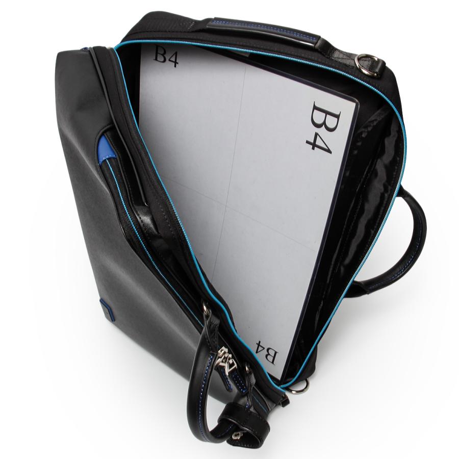 ランバンオンブルー ビジネスバッグ ビジネスリュック メンズ ブランド 通勤 A4 B4 3WAY PC 15.6インチ LANVIN en Bleu 523512 | LANVIN en Bleu | 07