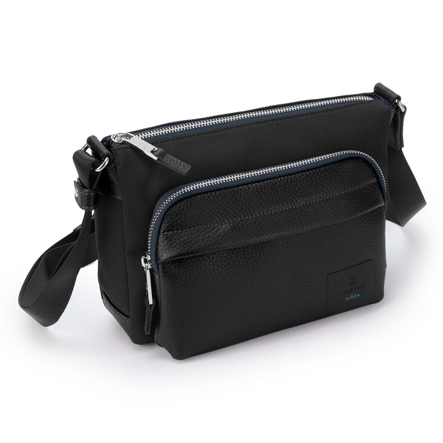 最大51% 12/26限定 ランバンオンブルー ピケ ショルダーバッグ A5 撥水 防水 日本製 ブランド メンズ LANVIN en Bleu 526111 | LANVIN en Bleu | 07