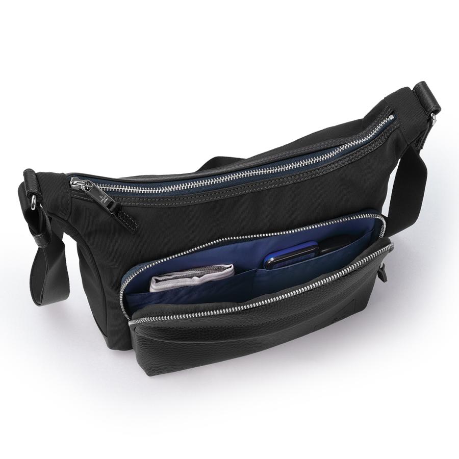 最大53% 3/22まで ランバンオンブルー ピケ ショルダーバッグ 撥水 防水 日本製 ブランド メンズ LANVIN en Bleu 526112 | LANVIN en Bleu | 10