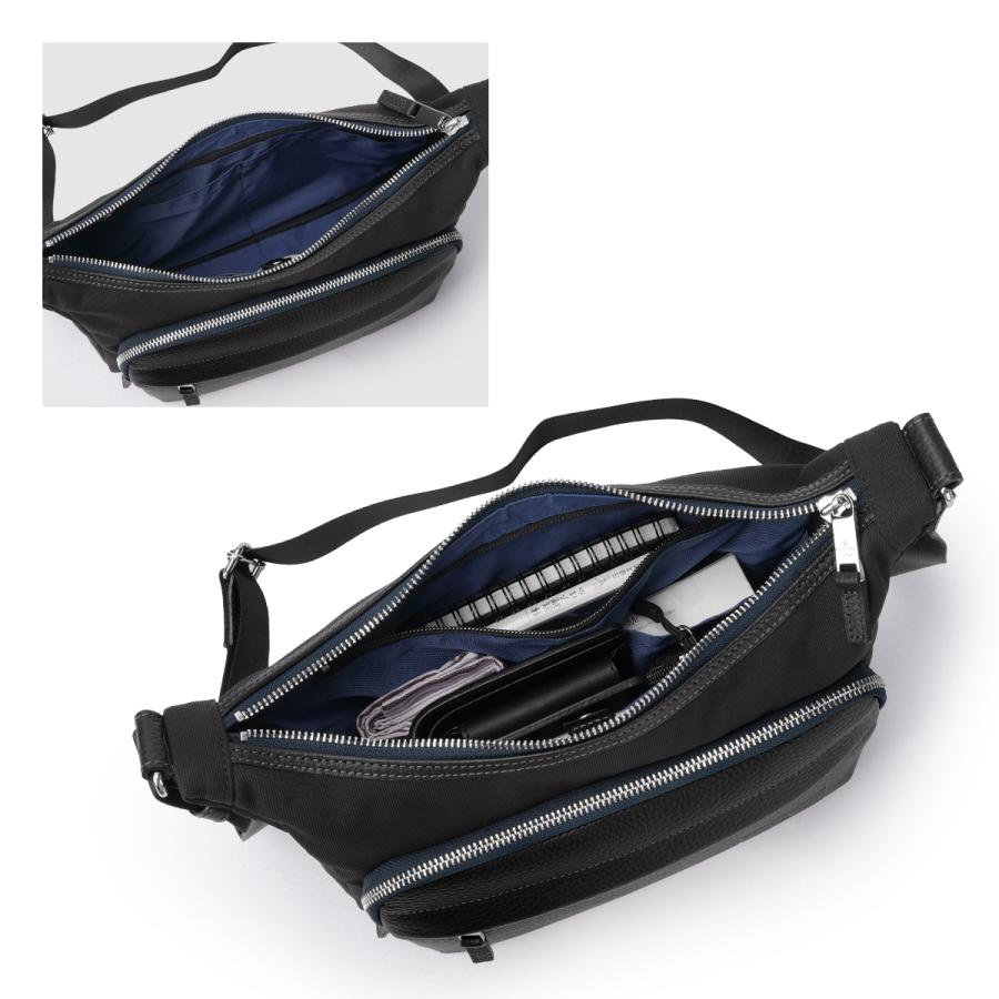 最大53% 3/1まで ランバンオンブルー ピケ ショルダーバッグ 撥水 防水 日本製 ブランド メンズ LANVIN en Bleu 526112 | LANVIN en Bleu | 15