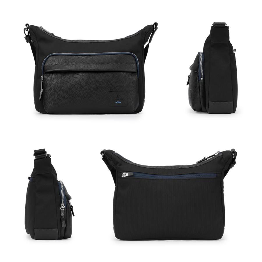 最大53% 3/22まで ランバンオンブルー ピケ ショルダーバッグ 撥水 防水 日本製 ブランド メンズ LANVIN en Bleu 526112 | LANVIN en Bleu | 04