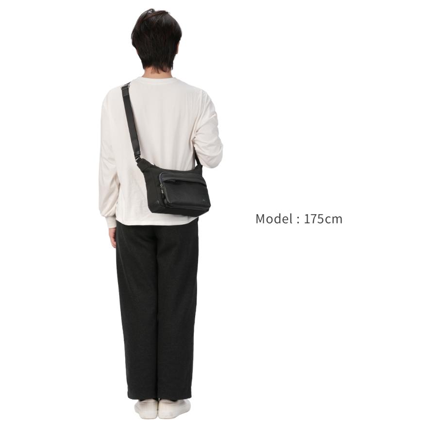 最大51% 8/30限定 ランバンオンブルー ピケ ショルダーバッグ 撥水 防水 日本製 ブランド メンズ LANVIN en Bleu 526112 | LANVIN en Bleu | 05