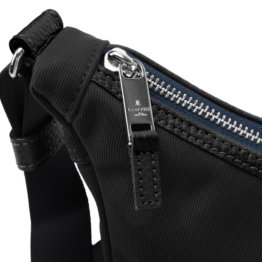 最大53% 3/22まで ランバンオンブルー ピケ ショルダーバッグ 撥水 防水 日本製 ブランド メンズ LANVIN en Bleu 526112 | LANVIN en Bleu | 08