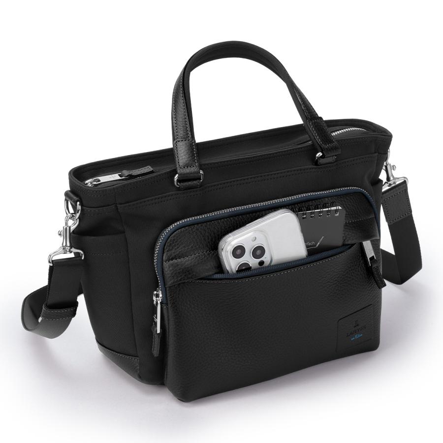 最大51% 3/8限定 ランバンオンブルー ピケ 2WAY ドライビングトート ショルダー B5 撥水 防水 日本製 ブランド メンズ LANVIN en Bleu 526511 | LANVIN en Bleu | 10