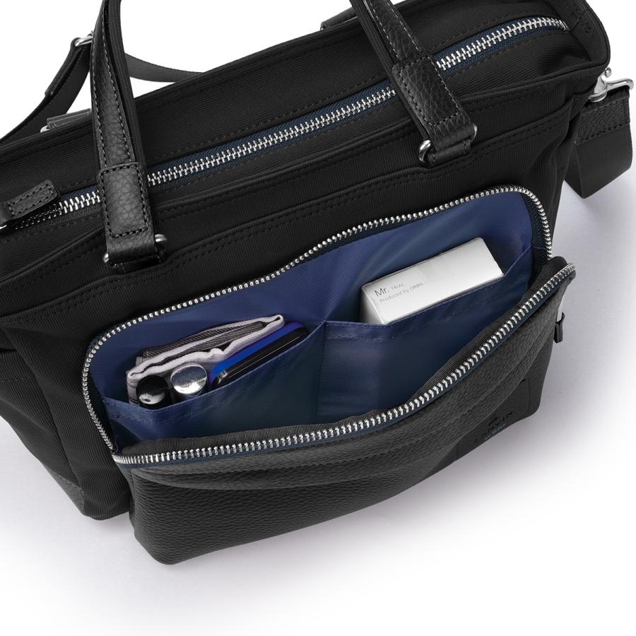 最大53% 3/1まで ランバンオンブルー ピケ 2WAY ドライビングトート ショルダー B5 撥水 防水 日本製 ブランド メンズ LANVIN en Bleu 526511 | LANVIN en Bleu | 11