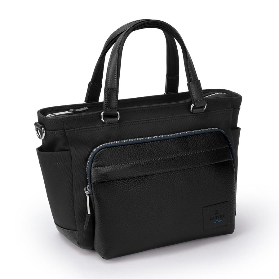 LANVIN en Bleu ランバンオンブルー ピケ 2WAY ドライビングトート