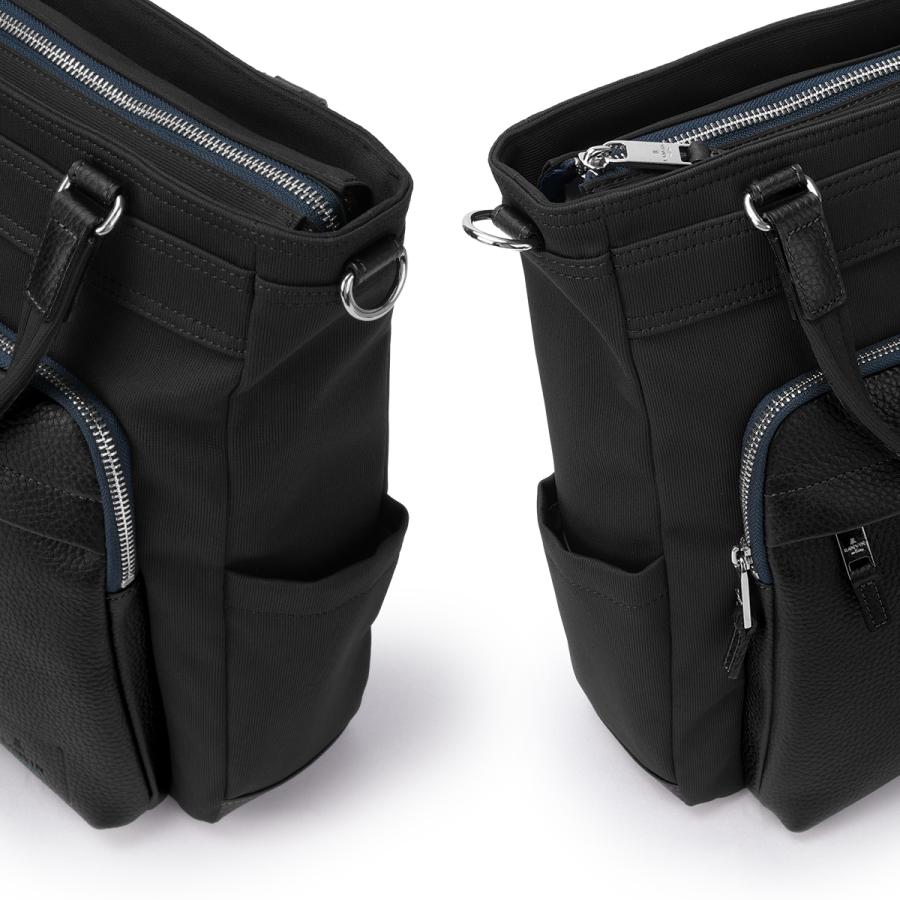 ランバンオンブルー ピケ 2WAY トートバッグ ショルダー A4 撥水 防水 日本製 ブランド メンズ LANVIN en Bleu 526711 | LANVIN en Bleu | 11