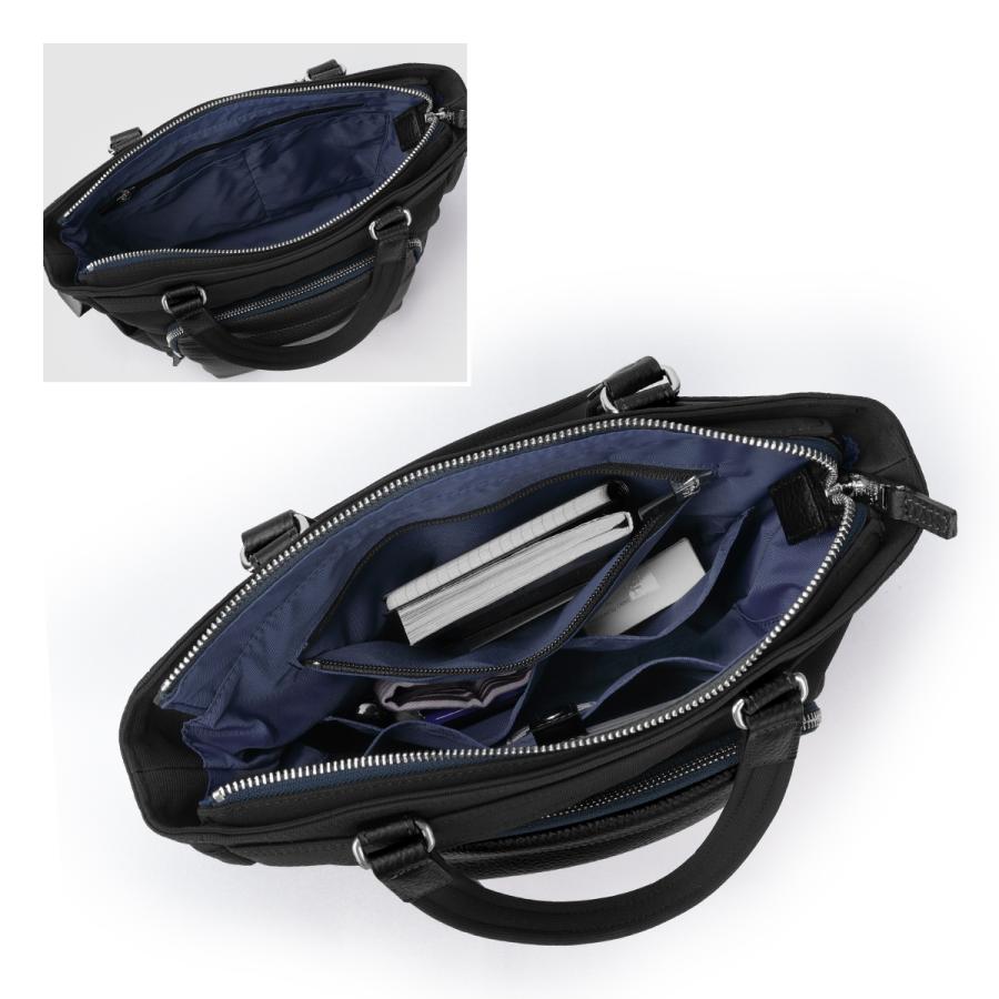 最大51% 3/8限定 ランバンオンブルー ピケ 2WAY トートバッグ ショルダー A4 撥水 防水 日本製 ブランド メンズ LANVIN en Bleu 526711 | LANVIN en Bleu | 14