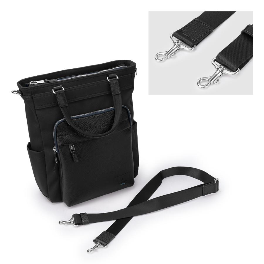 ランバンオンブルー ピケ 2WAY トートバッグ ショルダー A4 撥水 防水 日本製 ブランド メンズ LANVIN en Bleu 526711 | LANVIN en Bleu | 17