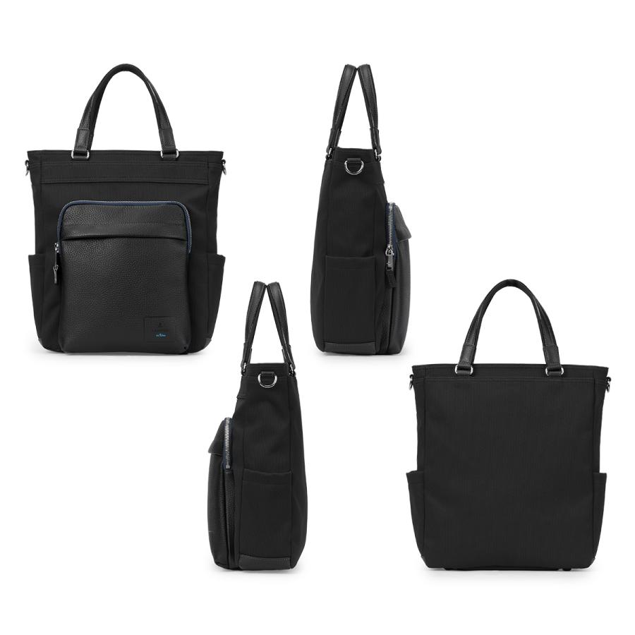 ランバンオンブルー ピケ 2WAY トートバッグ ショルダー A4 撥水 防水 日本製 ブランド メンズ LANVIN en Bleu 526711 | LANVIN en Bleu | 04