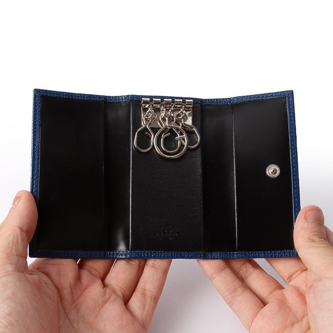 最大50% 9/27限定 ランバンオンブルー ランバン キーケース 本革 メンズ ゼブダ LANVIN en Bleu 529612 | LANVIN en Bleu | 10