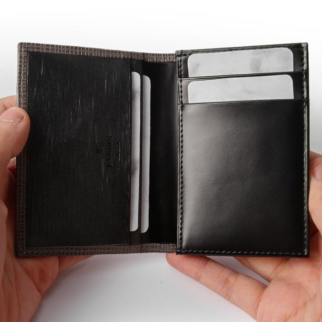 最大44% 3/1まで ランバンオンブルー ランバン 名刺入れ 本革 メンズ ブランド ゼブダ LANVIN en Bleu 529613 | LANVIN en Bleu | 10