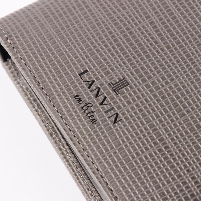 最大50% 9/27限定 ランバンオンブルー ランバン 財布 二つ折り財布 メンズ 本革 ゼブダ LANVIN en Bleu 529614 | LANVIN en Bleu | 08