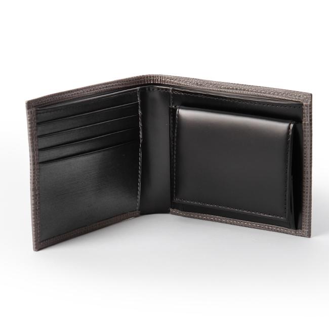 最大53% 3/1まで ランバンオンブルー ランバン 財布 二つ折り財布 メンズ 本革 ゼブダ LANVIN en Bleu 529614 | LANVIN en Bleu | 09