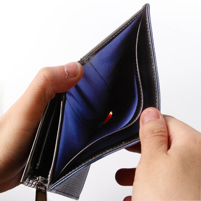 最大51% 9/15限定 ランバンオンブルー ランバン 財布 二つ折り財布 本革 ミドルウォレット メンズ ゼブダ LANVIN en Bleu 529615 | LANVIN en Bleu | 12