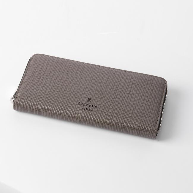 LANVAN確認用 LANVIN en Bleu ランバンオンブルー ゼブダ ラウンドファスナー