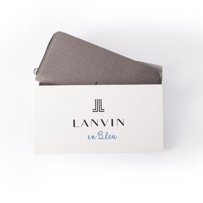 最大51% 2/3限定 ランバンオンブルー ランバン 財布 長財布 本革 メンズ ゼブダ LANVIN en Bleu 529617 | LANVIN en Bleu | 17
