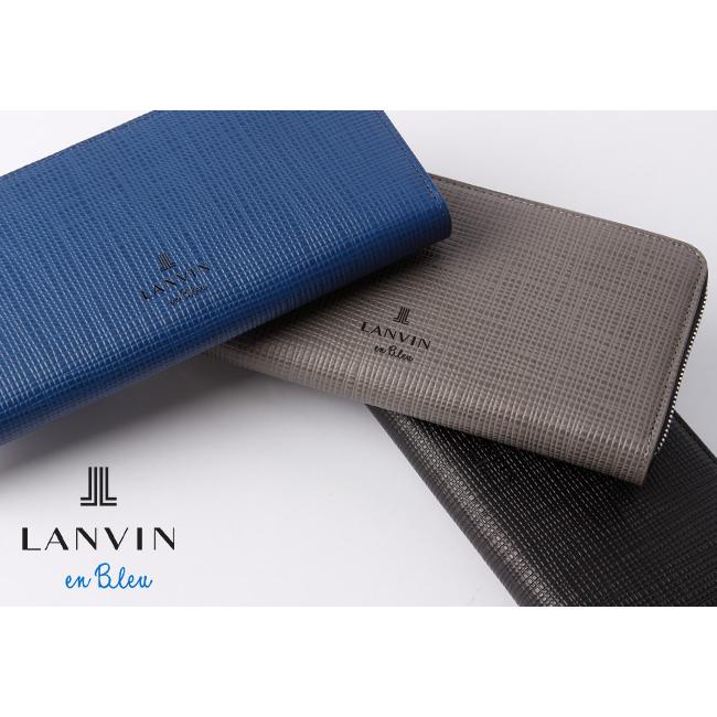 最大50% 9/29限定 ランバンオンブルー ランバン 財布 長財布 本革 メンズ ゼブダ LANVIN en Bleu 529617 | LANVIN en Bleu | 04