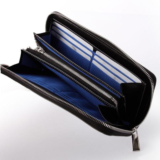 最大50% 9/29限定 ランバンオンブルー ランバン 財布 長財布 本革 メンズ ゼブダ LANVIN en Bleu 529617 | LANVIN en Bleu | 09