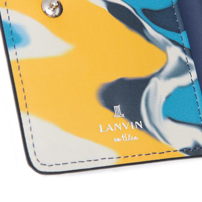 ランバンオンブルー ランバン 財布 二つ折り財布 本革 ミニ財布 メンズ ネビュラ LANVIN en Bleu 533601 | LANVIN en Bleu | 15