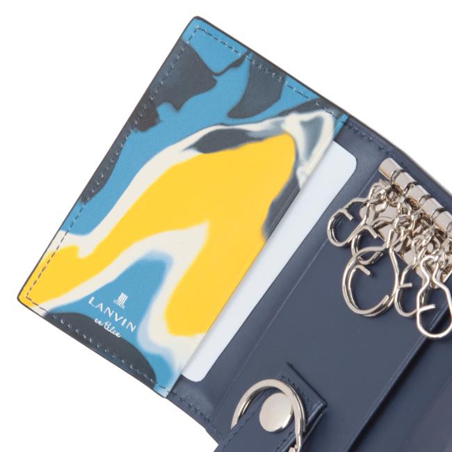 最大51% 8/30限定 ランバンオンブルー ランバン キーケース スマートキー 本革 メンズ ネビュラ LANVIN en Bleu 533602 | LANVIN en Bleu | 12