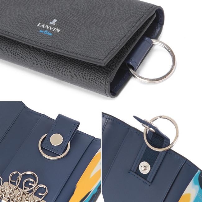 最大51% 8/30限定 ランバンオンブルー ランバン キーケース スマートキー 本革 メンズ ネビュラ LANVIN en Bleu 533602 | LANVIN en Bleu | 10