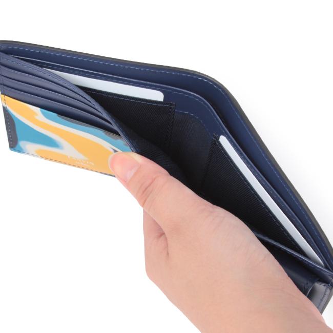 ランバンオンブルー ランバン 財布 二つ折り財布 本革 メンズ ネビュラ LANVIN en Bleu 533603 | LANVIN en Bleu | 11