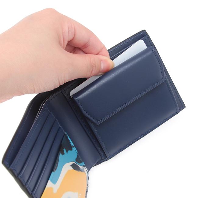 ランバンオンブルー ランバン 財布 二つ折り財布 本革 メンズ ネビュラ LANVIN en Bleu 533603 | LANVIN en Bleu | 13