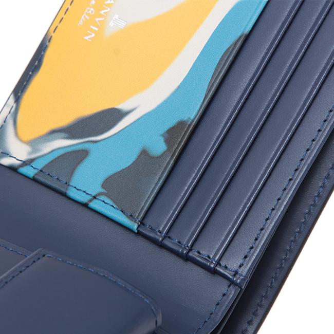 最大51% 9/25限定 ランバンオンブルー ランバン 財布 二つ折り財布 本革 メンズ ネビュラ LANVIN en Bleu 533603 | LANVIN en Bleu | 14