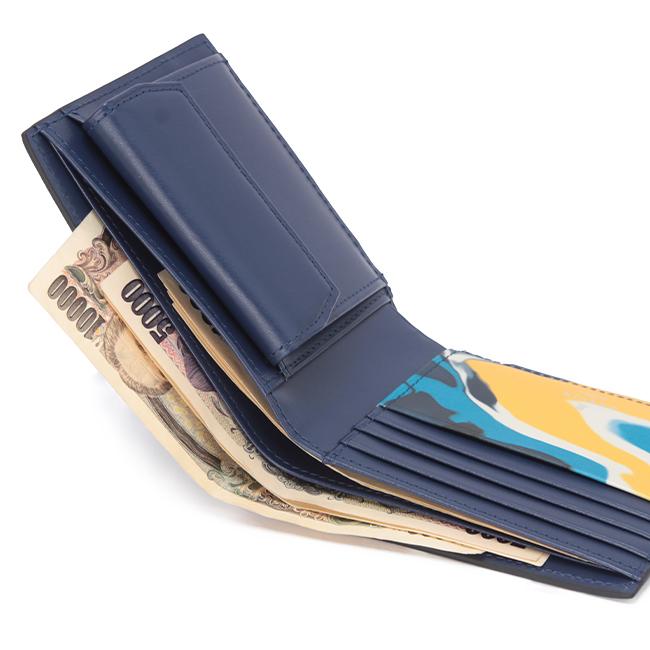 ランバンオンブルー ランバン 財布 二つ折り財布 本革 メンズ ネビュラ LANVIN en Bleu 533603 | LANVIN en Bleu | 10