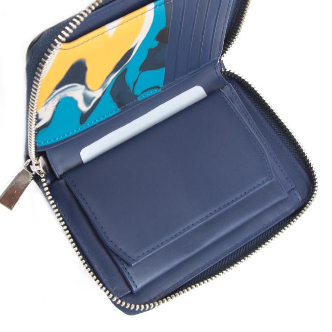 最大41% 1/5限定 ランバンオンブルー ランバン 財布 二つ折り財布 本革 ミドルウォレット メンズ ネビュラ LANVIN en Bleu 533604 | LANVIN en Bleu | 13