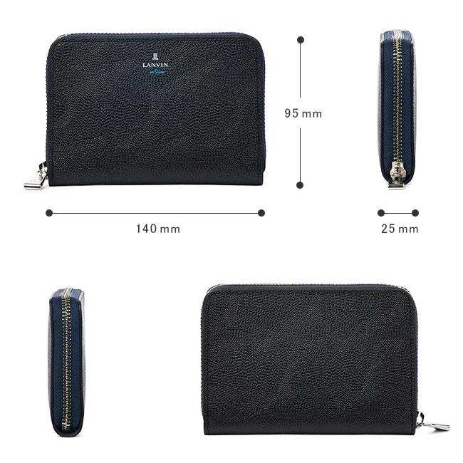 最大51% 2/17まで ランバンオンブルー ランバン 財布 二つ折り財布 本革 ミドルウォレット メンズ ネビュラ LANVIN en Bleu 533604 | LANVIN en Bleu | 06